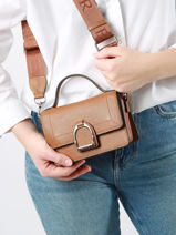Sac Bandouli�re Xs Altesse Cuir Etrier Beige altesse EALT048X-vue-porte