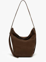 Sac Bandoulire Sac  Dos M Cavalier Nubuck Cuir Etrier Marron cavalier nubuck ECAN126M
