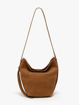Sac Bandoulire Sac  Dos S Cavalier Nubuck Cuir Etrier Marron cavalier nubuck ECAN126S